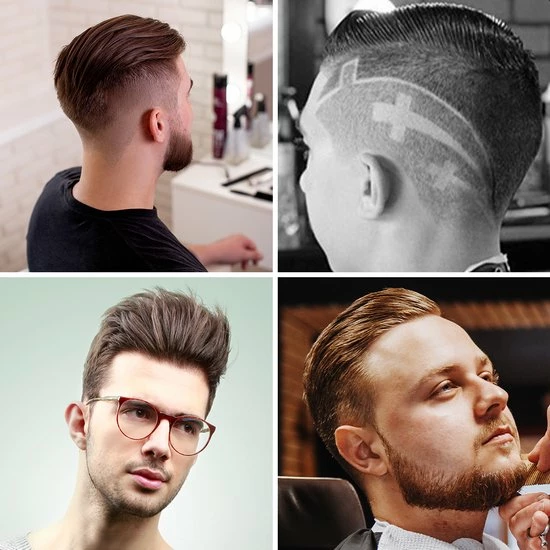 Shinon - Tondeuse Mannen - Multifunctionele Tondeuse Set - Tondeuse Hoofdhaar - Roestvrij Staal - Trimmer Mannen - LED-scherm - Zilver 8 Shinon - Tondeuse Mannen - Multifunctionele Tondeuse Set - Tondeuse Hoofdhaar - Roestvrij Staal - Trimmer Mannen - LED-scherm - Zilver - Afbeelding 6