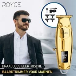 ROYCE? Professionele Baardtrimmer - Baardtrimmer Mannen - Tondeuse - Trimmer - Tondeuse Mannen - Scheerapparaat Mannen - Haartrimmer - Tondeuse Hoofdhaar - Trimmer Mannen - Baardtrimmer -Philips winkel 550x550 1063