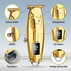 ROYCE? Professionele Baardtrimmer - Baardtrimmer Mannen - Tondeuse - Trimmer - Tondeuse Mannen - Scheerapparaat Mannen - Haartrimmer - Tondeuse Hoofdhaar - Trimmer Mannen - Baardtrimmer -Philips winkel 550x550 1064