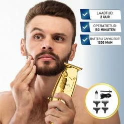 ROYCE? Professionele Baardtrimmer - Baardtrimmer Mannen - Tondeuse - Trimmer - Tondeuse Mannen - Scheerapparaat Mannen - Haartrimmer - Tondeuse Hoofdhaar - Trimmer Mannen - Baardtrimmer -Philips winkel 550x550 1066