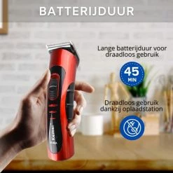 Merkloos Tondeuse - 5 Opzetkammen - Oplaadstation - Tondeuse Mannen -Philips winkel 550x550 1074