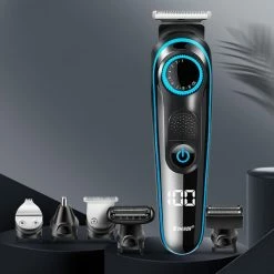 Shinon WALIXPRO? Professionele Draadloze Tondeuse - Metaal - Baardtrimmer Mannen - Haartrimmer - Hoofdhaar Cheveux - Trimmer Baard Haar Set -Philips winkel 550x550 1095