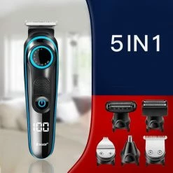 Shinon WALIXPRO? Professionele Draadloze Tondeuse - Metaal - Baardtrimmer Mannen - Haartrimmer - Hoofdhaar Cheveux - Trimmer Baard Haar Set -Philips winkel 550x550 1097