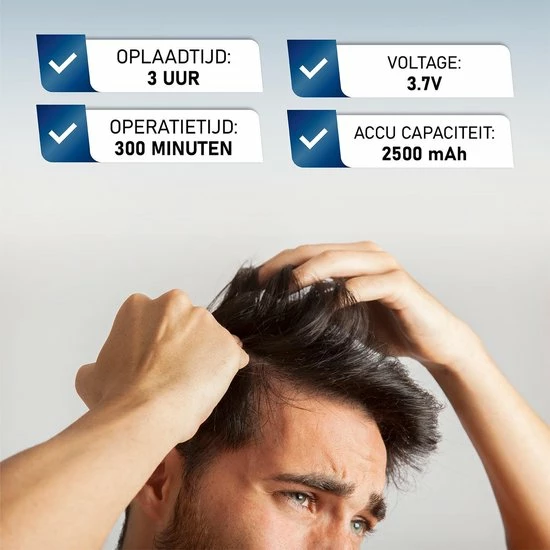 ROYCE® Professionele Tondeuse - Draadloze Tondeuse - Tondeuse Mannen - Tondeuse Hoofdhaar - Haartrimmer - Tondeuses 10 ROYCE® Professionele Tondeuse - Draadloze Tondeuse - Tondeuse Mannen - Tondeuse Hoofdhaar - Haartrimmer - Tondeuses - Afbeelding 8