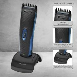 Clatronic ProfiCare PC-HSM/R 3052 -Tondeuse, Baardtrimmer, Oor- En Neushaartrimmer Zwart, Blauw -Philips winkel 550x550 1171