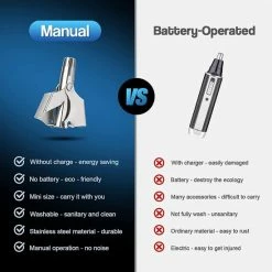 Merkloos Doodadeals® | Neustrimmer | Oortrimmer | Neustrimmer Heren | Neustrimmer Vrouwen | Neushaartrimmer | Nose Trimmer | Met Schoonmaakborstel | RVS -Philips winkel 550x550 1176