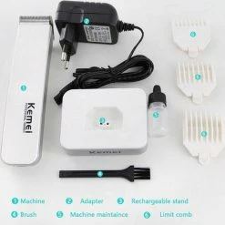 Kemei - Professionele Trimmer - Pro-Line Tondeuse - Hair Clipper - Ideaal Voor Baard En Hoofdhaar - Draadloos - KM-619 -Philips winkel 550x550 1182