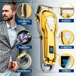 ROYCE® Professionele Tondeuse - Draadloze Tondeuse - Tondeuse Mannen - Tondeuse Hoofdhaar - Haartrimmer - Tondeuses 24 ROYCE® Professionele Tondeuse - Draadloze Tondeuse - Tondeuse Mannen - Tondeuse Hoofdhaar - Haartrimmer - Tondeuses -Philips winkel 550x550 120