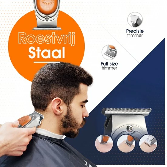 Kemei Tondeuse + 1 GRATIS - Baard Trimmer - Scheerapparaat - Bodygroomer Mannen 9 Kemei Tondeuse + 1 GRATIS - Baard Trimmer - Scheerapparaat - Bodygroomer Mannen - Afbeelding 7