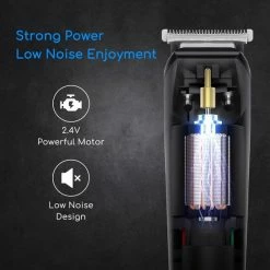 Aigostar Edward 32ICB - Tondeuse Set - 5 In 1 Oplaadbare Trimmer Set- Zwart/Grijs -Philips winkel 550x550 1253