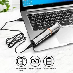 SURKER SK-788 6-in-1 Draadloze Tondeuse Voor Mannen - Baardtrimmer - Lichaam Snor Neus Haar Groomer - Precisietrimmer - Verzorgingsset - Waterdicht - USB Oplaadbaar -Philips winkel 550x550 1263