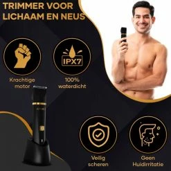 APHRO Bodygroomer Mannen - Body Trimmer Heren - Shaver Voor Schaamstreek & Lichaam - Manscaped -Philips winkel 550x550 1272