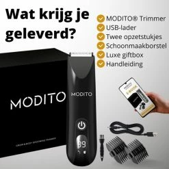 Modito? Trimmer - Bodygroomer Mannen - LED Display - 100% Waterdicht - Elektrisch Scheerapparaat - Voor Schaamstreek - Oplaadbaar - Manscaping Body Groomer 13 Modito? Trimmer - Bodygroomer Mannen - LED Display - 100% Waterdicht - Elektrisch Scheerapparaat - Voor Schaamstreek - Oplaadbaar - Manscaping Body Groomer -Philips winkel 550x550 1317