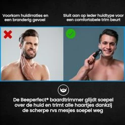 Beeperfect? 5 In 1 Baardtrimmer Voor Mannen - Incl. 5 Opzetstukken - Trimmer - Bodygroomer - Neus En Oor - 0.5-10MM - Gratis Baardkam -Philips winkel 550x550 132