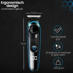 Beeperfect? 5 In 1 Baardtrimmer Voor Mannen - Incl. 5 Opzetstukken - Trimmer - Bodygroomer - Neus En Oor - 0.5-10MM - Gratis Baardkam -Philips winkel 550x550 133