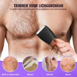 Oyka Bodygroomer Mannen - Body Trimmer - Body Shaver Mannen - Manscaped -Philips winkel 550x550 1348