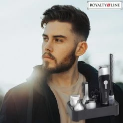 Royalty Line 5-in-1 Draadloos Scheerapparaat Voor Mannen - Tondeuse - Waterdicht - Geschikt Voor Hoofdhaar/Baardhaar - Bodygroomer - Haartrimmer - Zwart -Philips winkel 550x550 1361