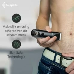 Supplife Bodygroomer Mannen - Bodygroomer - Body Trimmer Heren - Sproeiwaterdicht -Philips winkel 550x550 1397
