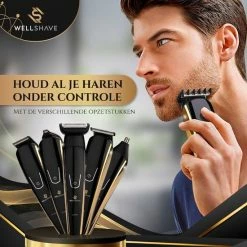 Wellshave 5 In 1 Baardtrimmer Mannen Pro - Body Trimmer Heren -Philips winkel 550x550 14