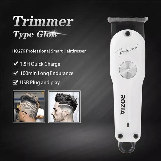Rozia HQ276 T-blade Trimmer | Draadloos Met Charger 5 Rozia HQ276 T-blade Trimmer | Draadloos Met Charger - Afbeelding 3