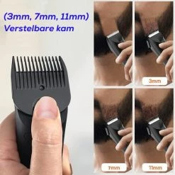 Luxovita Hair Trimmer™ - Bodygroomer Mannen - Geschikt Voor Nat En Droog Scheren - Waterdicht - Ideaal Voor Schaamstreek - Oplaadbaar - Zwart -Philips winkel 550x550 1420