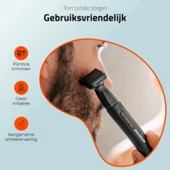 Neushaartrimmer | 3-in 1 Neustrimmer + Oortrimmer Voor Mannen | Baardtrimmer | Wenkbrauwtrimmer | Trim Zonder Pijn Of Irritatie | Compact En Snel Oplaadbaar (zonder Batterijen) | De Sidekick Van Balls Club 11 Neushaartrimmer | 3-in 1 Neustrimmer + Oortrimmer Voor Mannen | Baardtrimmer | Wenkbrauwtrimmer | Trim Zonder Pijn Of Irritatie | Compact En Snel Oplaadbaar (zonder Batterijen) | De Sidekick Van Balls Club -Philips winkel 550x550 1449