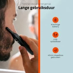 Neushaartrimmer | 3-in 1 Neustrimmer + Oortrimmer Voor Mannen | Baardtrimmer | Wenkbrauwtrimmer | Trim Zonder Pijn Of Irritatie | Compact En Snel Oplaadbaar (zonder Batterijen) | De Sidekick Van Balls Club 13 Neushaartrimmer | 3-in 1 Neustrimmer + Oortrimmer Voor Mannen | Baardtrimmer | Wenkbrauwtrimmer | Trim Zonder Pijn Of Irritatie | Compact En Snel Oplaadbaar (zonder Batterijen) | De Sidekick Van Balls Club -Philips winkel 550x550 1451