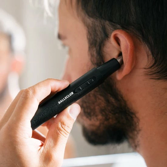 Neushaartrimmer | 3-in 1 Neustrimmer + Oortrimmer Voor Mannen | Baardtrimmer | Wenkbrauwtrimmer | Trim Zonder Pijn Of Irritatie | Compact En Snel Oplaadbaar (zonder Batterijen) | De Sidekick Van Balls Club 8 Neushaartrimmer | 3-in 1 Neustrimmer + Oortrimmer Voor Mannen | Baardtrimmer | Wenkbrauwtrimmer | Trim Zonder Pijn Of Irritatie | Compact En Snel Oplaadbaar (zonder Batterijen) | De Sidekick Van Balls Club - Afbeelding 6