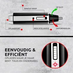 AyeWay 4 In 1 Trimmer - Draadloos - Mannen & Vrouwen - Neus-, Oor-, Baard & Wenkbrauw Trimmer -Philips winkel 550x550 198