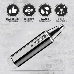 AyeWay 4 In 1 Trimmer - Draadloos - Mannen & Vrouwen - Neus-, Oor-, Baard & Wenkbrauw Trimmer -Philips winkel 550x550 200