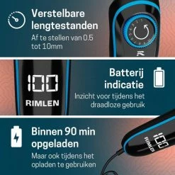 Rimlen? 5 In 1 Baardtrimmer Voor Mannen - Trimmer Voor Baard En Lichaam - Neus En Oor -Bodygroomer - 0.5-10MM -Philips winkel 550x550 205