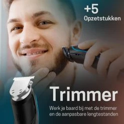 Rimlen? 5 In 1 Baardtrimmer Voor Mannen - Trimmer Voor Baard En Lichaam - Neus En Oor -Bodygroomer - 0.5-10MM -Philips winkel 550x550 209