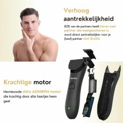 Gruttz Bodygroomer Mannen - Bodygroom - Body Trimmer Heren - Manscaped - Body Shaver Mannen -Philips winkel 550x550 230