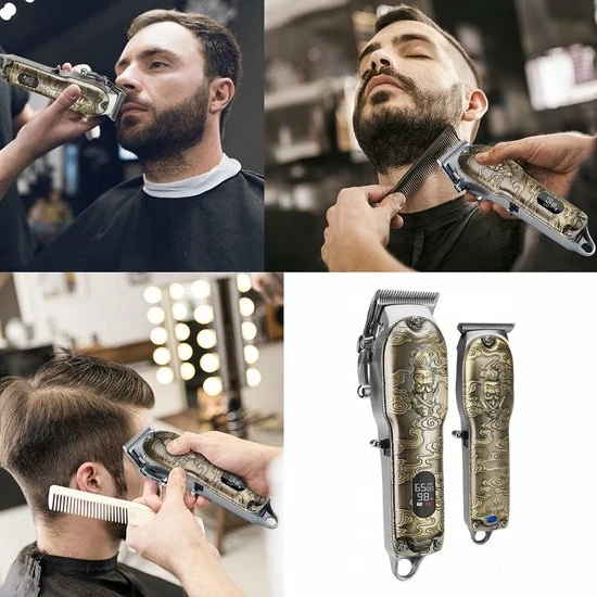 Good Experience Professionele Draadloze Tondeuse Incl. Reistas - Trimmer - Tondeuses - Scheerapparaat Mannen - Hoofdhaar - Haartrimmer - Baard - Trimmerset - Hair Clipper - Tondeuse Cheveux - Hair - Toilettas Heren 9 Good Experience Professionele Draadloze Tondeuse Incl. Reistas - Trimmer - Tondeuses - Scheerapparaat Mannen - Hoofdhaar - Haartrimmer - Baard - Trimmerset - Hair Clipper - Tondeuse Cheveux - Hair - Toilettas Heren - Afbeelding 7