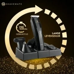 ShaveMate 5-in-1 Baard Trimmer - Tondeuse Voor Mannen - Hair Clipper Set - Draadloos - Waterproof 15 ShaveMate 5-in-1 Baard Trimmer - Tondeuse Voor Mannen - Hair Clipper Set - Draadloos - Waterproof -Philips winkel 550x550 281