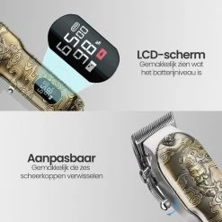 Premes Professionele Draadloze Tondeuse - Trimmer - Haar - Baard - Tondeuse Mannen Hoofdhaar - Haartrimmer - Hair - Tondeuse Cheveux - Trimmer Baard - Trimmerset - Tondeuses - Cadeau Voor Man - Vrouw - Sinterklaas Cadeautjes - Mannen - Vrouwen -Philips winkel 550x550 289