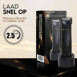 MM Brands ShaveMate 5-in-1 Body Groomer Mannen - Heren Body Trimmer - Multi Groomer - Schaamhaar Scheerapparaat -Philips winkel 550x550 295