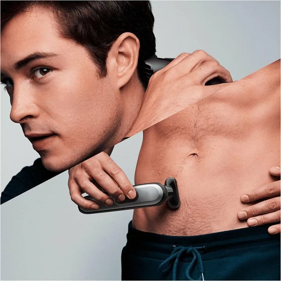 Braun Multigroomer 7221 - 10 In 1 Trimmer - Baardtrimmer Haartrimmer Bodygroomer 16 Braun Multigroomer 7221 - 10 In 1 Trimmer - Baardtrimmer Haartrimmer Bodygroomer - Afbeelding 14