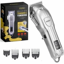 Premes Professionele Draadloze Tondeuse - Trimmer - Haar - Baard - Tondeuse Mannen Hoofdhaar - Haartrimmer - Hair - Tondeuse Cheveux - Trimmer Baard - Cadeau Voor Man - Vrouw - Sinterklaas Cadeautjes - Mannen - Vrouwen