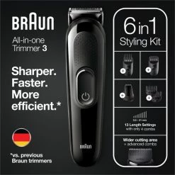 Braun Multigroomer 3 MGK3325 - 6-in-1 Baardtrimmer - Haartrimmer