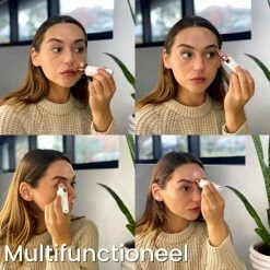 Vilune Wenkbrauw Trimmer - Gezichtsontharing Dames - Eyebrow Razor - Precisietrimmer - Incl. 2x Scheermesje - Leuk Cadeau Voor Vrouwen - USB Oplaadbaar - Wit - Incl. E-book -Philips winkel 550x550 432