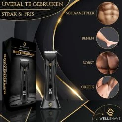 Wellshave Bodygroomer Mannen PRO - Body Trimmer Heren - Shaver Voor Schaamstreek & Lichaam - Manscaped -Philips winkel 550x550 44