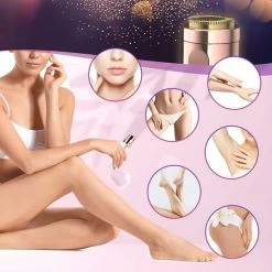 Vilune Wenkbrauw Trimmer - Gezichtsontharing Dames - Eyebrow Razor - Precisietrimmer - Incl. 2x Scheermesje - Leuk Cadeau Voor Vrouwen - USB Oplaadbaar - Wit - Incl. E-book -Philips winkel 550x550 440