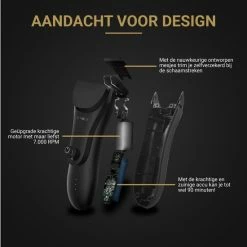 Menwithstyle MWS Bodygroomer Voor Het Hele Lichaam - Schaamstreek - Fluisterstil - Waterdicht - SkinSafe - Manscaped -Philips winkel 550x550 462