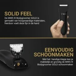 Menwithstyle MWS Bodygroomer Voor Het Hele Lichaam - Schaamstreek - Fluisterstil - Waterdicht - SkinSafe - Manscaped -Philips winkel 550x550 464