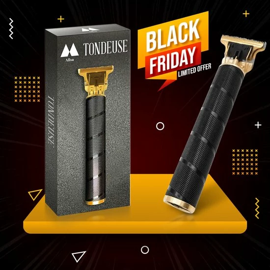 Allsa Tondeuse - Tondeuse Mannen - Trimmer - Baardtrimmer - Baardtrimmer Mannen - USB Oplaadbaar - Ruis Onderdrukking - Stainless Steel - Cadeau -Zwart 3 Allsa Tondeuse - Tondeuse Mannen - Trimmer - Baardtrimmer - Baardtrimmer Mannen - USB Oplaadbaar - Ruis Onderdrukking - Stainless Steel - Cadeau -Zwart