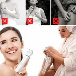 Sansbeauté 3-in-1 Bikinitrimmer - Gezicht/Oksels/Benen/Bikinilijn - Ladyshaves Bikini - Haarverwijderaar Dames - Trimmer Vrouw Intiem Schaamhaar - Hair Eraser - Black Friday 2022 -Philips winkel 550x550 489