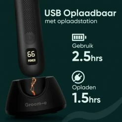 ProTrue Groom-e Bodygroomer Mannen Voor Schaamhaar & Schaamstreek - Lichaam Groomer - Manscaped Scheerapparaat - Body Trimmer Heren -Philips winkel 550x550 496