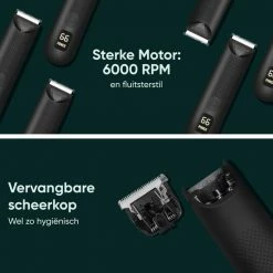 ProTrue Groom-e Bodygroomer Mannen Voor Schaamhaar & Schaamstreek - Lichaam Groomer - Manscaped Scheerapparaat - Body Trimmer Heren -Philips winkel 550x550 500