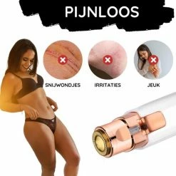 Sansbeauté Wenkbrauw Trimmer - Gezichtsontharing Dames - Gezichtshaar Verwijderen Vrouw - Haarverwijderaar - Flawless Gezichtshaarverwijderaar - Trimmer Vrouw Mannen -Philips winkel 550x550 519